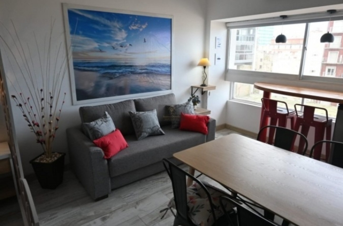 Departamento con vista al mar en Torre Bristol  