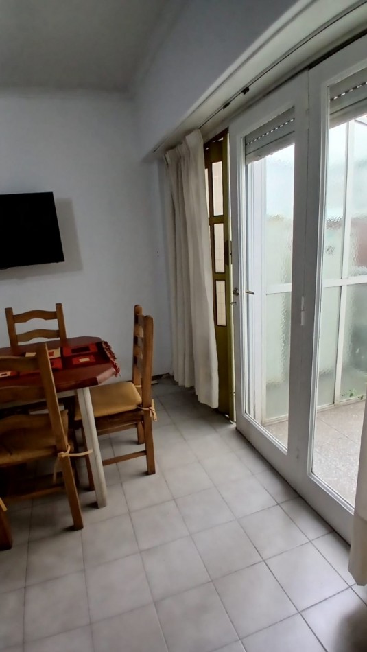Departamento 2 ambientes con patio