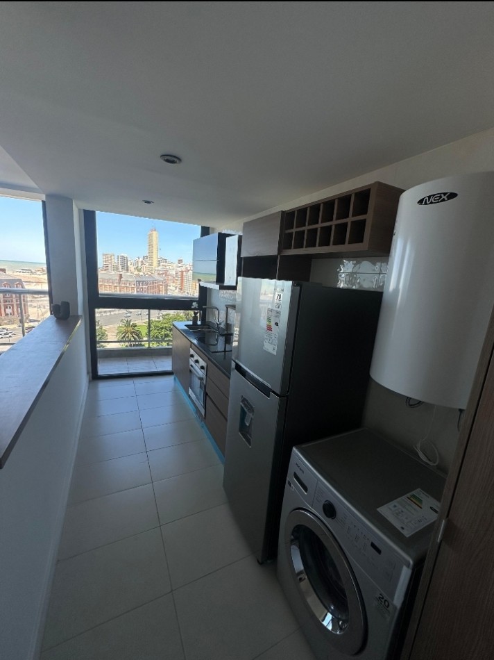 2 ambientes a estrenar vista plena al mar y plaza Colon