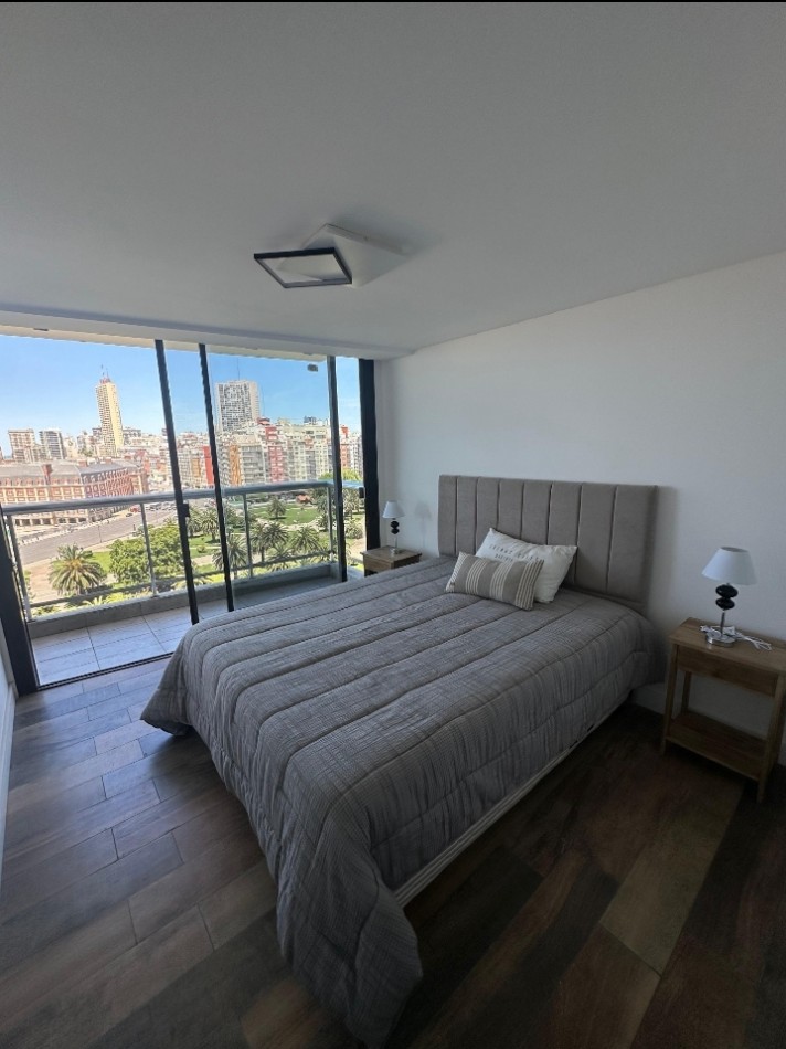 2 ambientes a estrenar vista plena al mar y plaza Colon